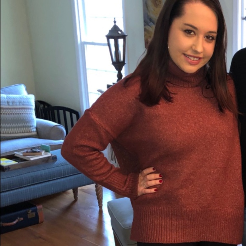 William Rast Red Sweater